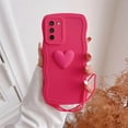 thumbnail image 7 of S 21 23 22 Love Heart Wavy Wrist Strap Silicone Case For Samsung Galaxy S23 S21 S22 Plus Ultra S20 Fe S21fe Lanyard Cover S20fe, 7 of 7