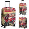thumbnail image 2 of Be My Valentine's Labrador Retriever Truck Full of Love Flower Balloon Travel Luggage Cover Lab Dog Lover Gifts Suitcase Dust Protective Decor - 02029, 2 of 5