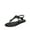 ALL BLACK, variant on Women's Flat Sandals Dressy Summer Stappy Comfortable Ankle Elastic T-Strap Beach Thong Sandals