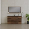 thumbnail image 4 of Alya Bath Paterno 60" Wood Single Freestanding Bathroom Vanity in Rosewood Brown, 4 of 7