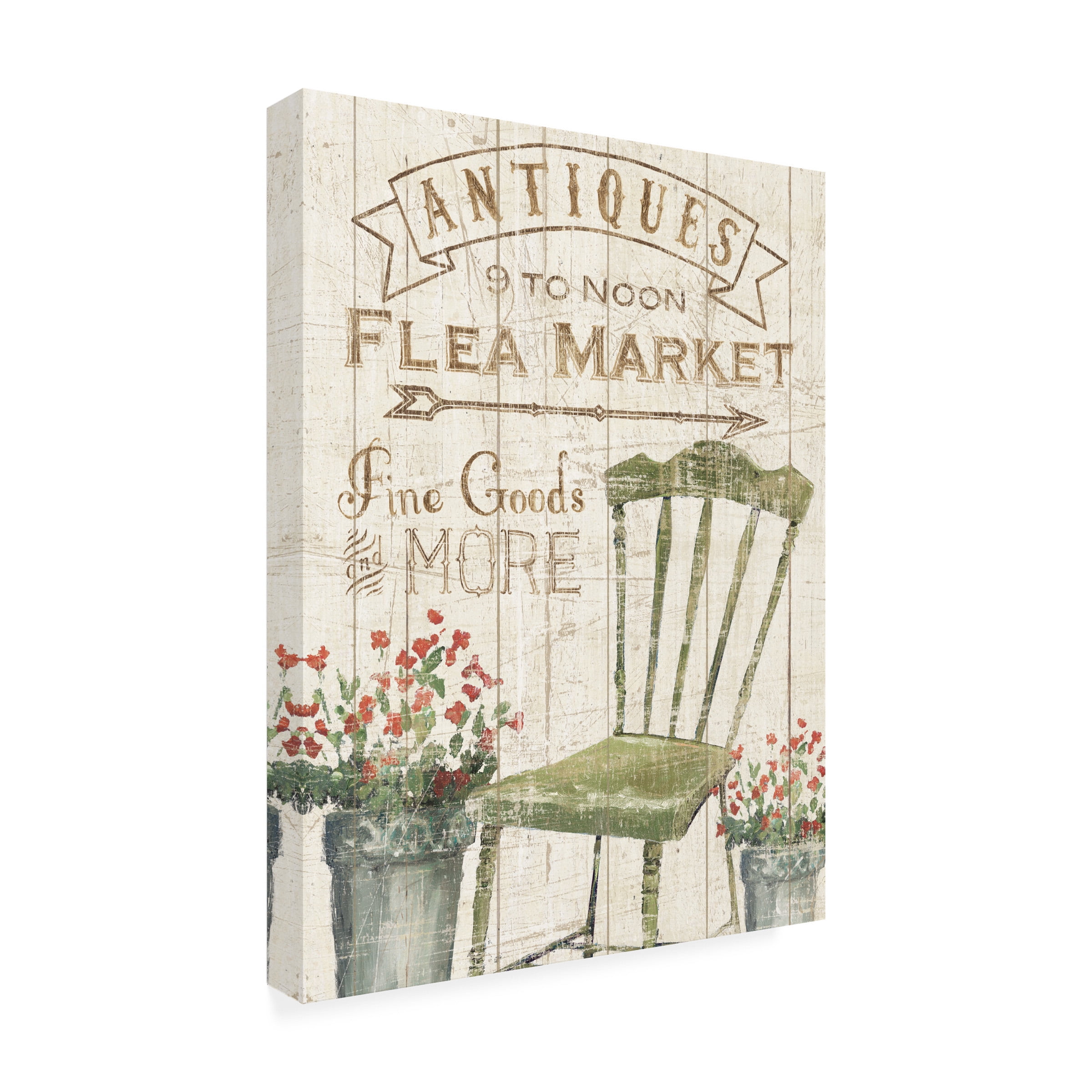 Wild Apple Portfolio 'Flea Market' Canvas Art