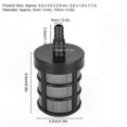 thumbnail image 5 of 5-Pack Stainless Steel Garden Pump Strainer Mesh Filters for Water Spray Nozzles, 5 of 5