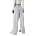 thumbnail image 4 of XXWXYD Girls Baggy Sweatpants Cute Bowknot Print Wide Leg Jogger Sweatpants Girls Joggers Pants Kids Elastic Waist Athletic Loung𝖾 Casual Trousers, 4 of 6