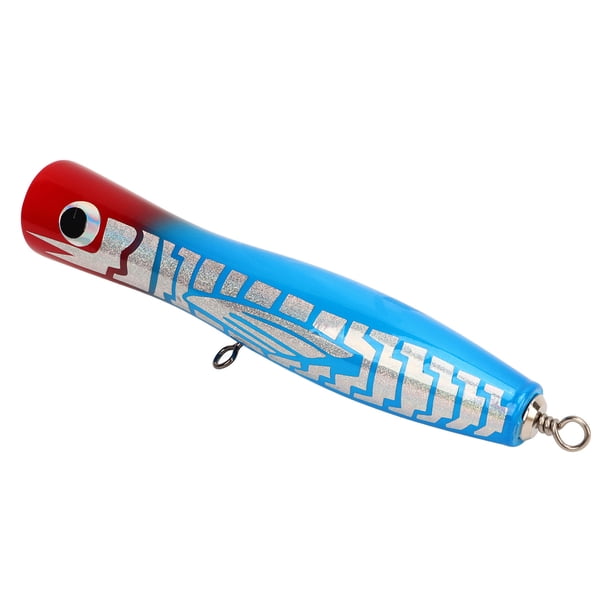 Pesca Popper De Señora De Maleza Reflectante Atractiva 5.5in 1.6oz Gt Lure Para Atún Bajo