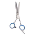 thumbnail image 1 of Tijeras de adelgazamiento de 6,57 pulgadas de longitud para cabello largo, corto, grueso, duro y suave para hombres y mujeres con anillo de junta azul, 1 of 1