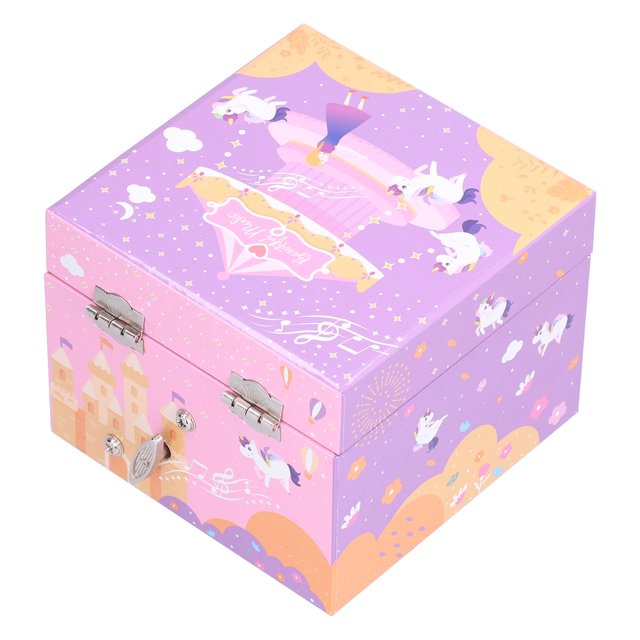 Musical Jewelry Box, Musical Jewelry Storage Box Sweet Music Bedroom Decoration Animal Shape For Birthday ANGGREK Ocean Broad Surfboard Fins