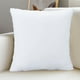 thumbnail image 1 of Relleno de Repuesto de Plumón Blanco de 45X45 Cm | Material: Poliéster | Paquete de 1 Unidad | Apto para Fundas de Almohada, Almohadas de Cama y Almohadas de Sofá, 1 of 6