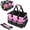 Pink, variant on Godery Cleaning Caddy Bag Wearable With Handle, Shoulder Straps & Detachable Divide Multifunctional Organizer for Cleaning Supplies & Tools (Pink)