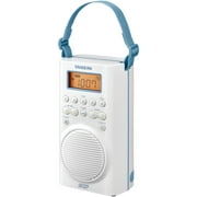 Sangean Portable AM/FM Radio, White, H205
