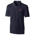 thumbnail image 2 of Men's Cutter & Buck  Navy Memphis Redbirds DryTec Forge Stretch Polo, 2 of 3