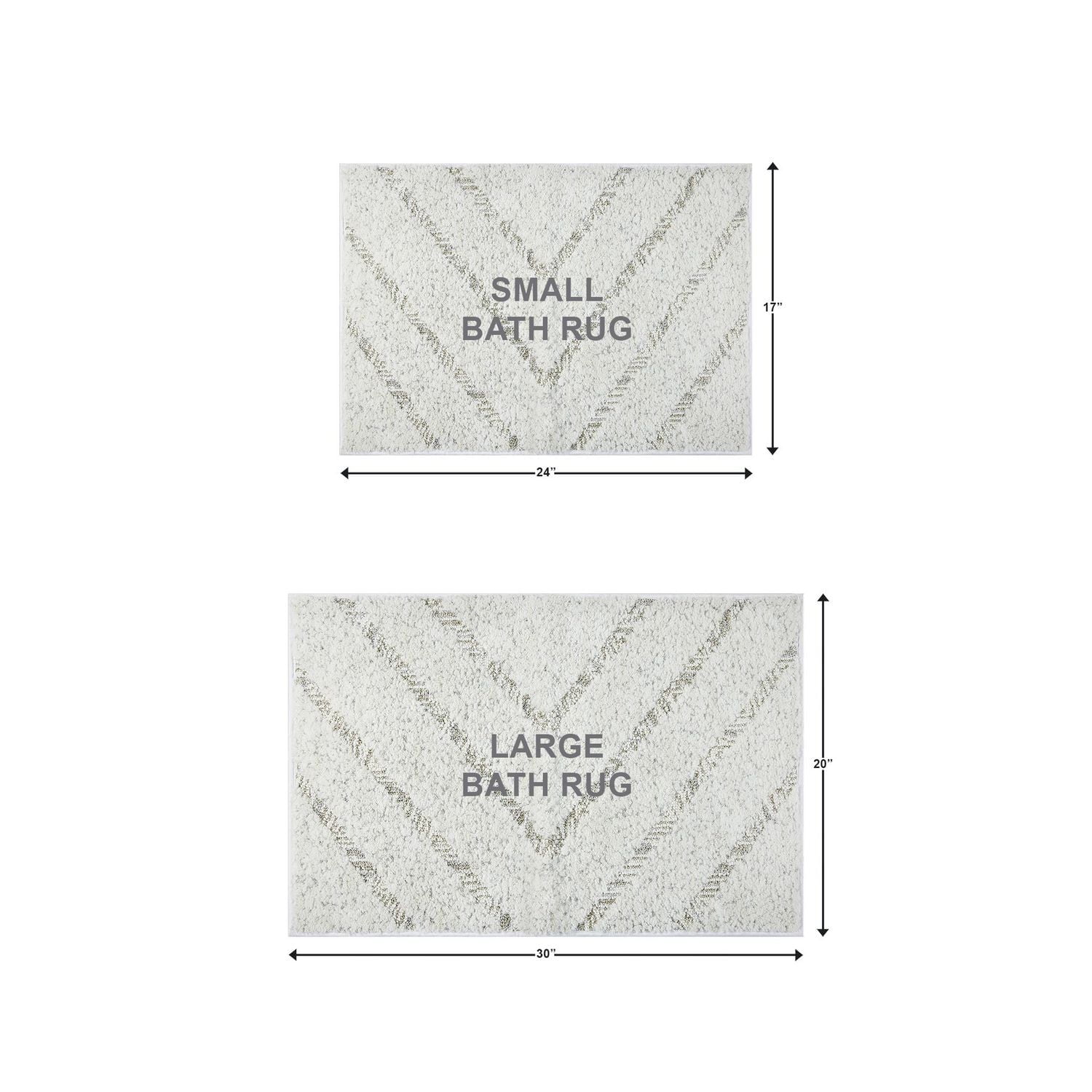 Ensemble de tapis pour salle de bain 2 pièces marbré V Mainstays