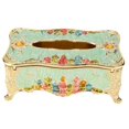 thumbnail image 1 of Caja de pañuelos decorativa de estilo europeo elegante y ecológica para el hogar, el automóvil y el hotel, 1 of 8