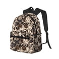 thumbnail image 2 of Picia Pug Large Capacity Backpack Classic Style Backpack Casual Backpack Water-Resistant School Work Travel Outdoor Backpack, 2 of 8