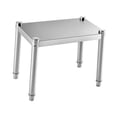 thumbnail image 2 of simhoa Microwave Oven Rack Kitchen Counter Shelf Stainless Steel Microwave Stand Dunnage Rack for Shop Commercial Pantry Garage Home 80x30x40 cm, 2 of 8