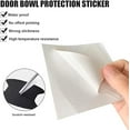 thumbnail image 4 of HAHADAXA 4PCS Car Door Handle Cup Stickers, Carbon Fiber Scratch Auto Door Protective Film, Non-Marking Car Door Bowl Protector, Door Handle Paint Cover Guard Universal for Most Cars, SUV, Va, 4 of 6
