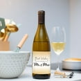 thumbnail image 6 of 40pcs Wedding Wine Bottle Labels 4 Styles Mr & Mrs Water Bottle Stickers Birdal Shower Bottle Wrappers Mini Golden Wine Labels for Bridal Shower Wedding Engagement Anniversary, 6 of 7