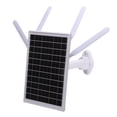 thumbnail image 1 of Solar Powered 4G LTE Modem Router, 12W 300Mbps Solar WiFi 6 Extender with SIM Card Slot, 18000 MAh Battery 150M Long Range IP66 Rain Proof for Camping, RV Outdoor, 1 of 7