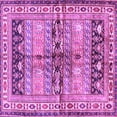 thumbnail image 1 of Ahgly Company Indoor Square Persian Purple Traditional Area Rugs, 8' Square, 1 of 4