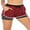 Bordeaux Red, variant on FANNYC YOGA Shorts Quick-Dry Loose Running Shorts Women Sports Workout Shorts Gym Athletic Shorts Double Deck Trousers With Pockets