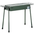 thumbnail image 1 of Outsunny Portable Charcoal Grill with Seasoning Baskets Hooks for Outdoor, 1 of 10