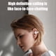 thumbnail image 5 of Auriculares Bluetooth con clip, no intraaurales, batería de larga duración, auriculares inalámbricos, auriculares ABS, 5 of 6