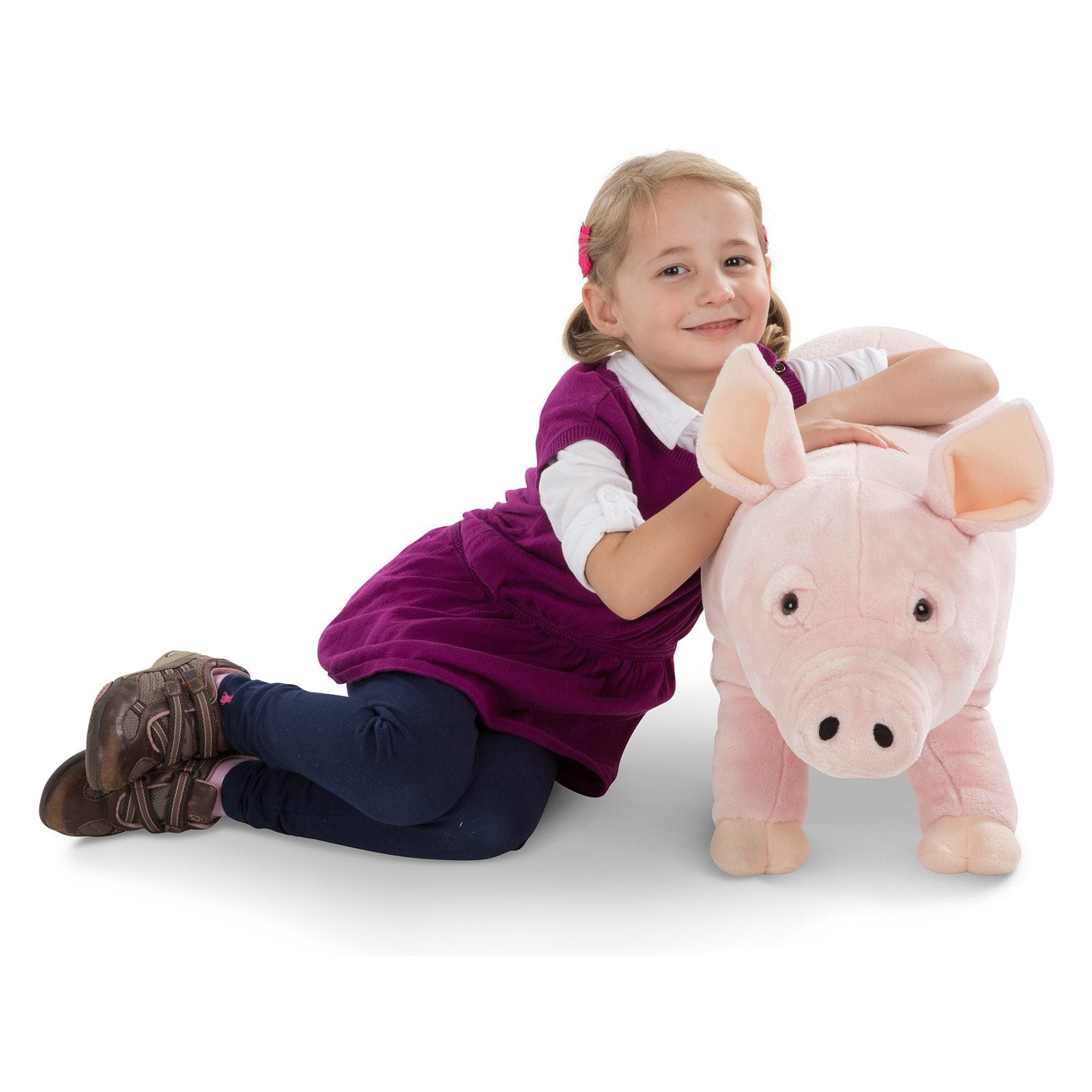 melissa and doug plush pig