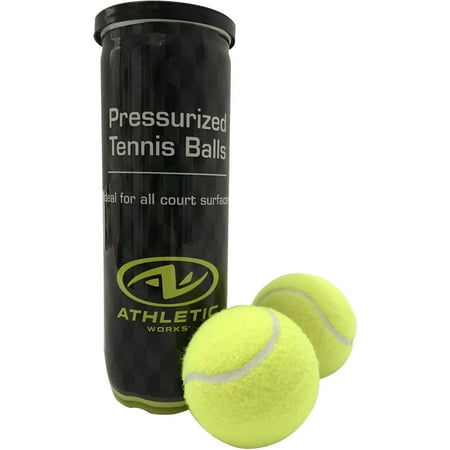 Athletic Works Pressurized Tennis Balls (1 can, 3 balls)