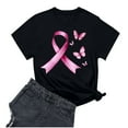 thumbnail image 1 of T-Shirt Graphique pour Femmes, Manches Courtes, Col Rond, Coupe Ample Décontractée, Grande Taille, Confortable pour un Usage Quotidien, 1 of 3