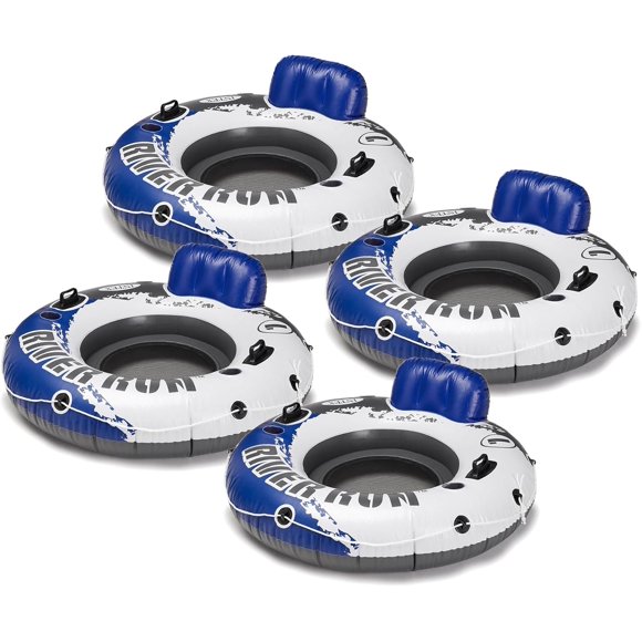 ParentRiver Run Inflatable Floating Tube Water Raft for Lake River Pool