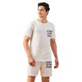 thumbnail image 3 of New men's short-sleeved short pants casual and comfortable home wear set, 3 of 5