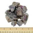 Ruby in Crystal Rough Rocks for Tumbling Dispelling Fear and