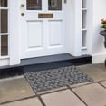 thumbnail image 6 of Addison Rugs Chantille Indoor/Outdoor Transitional Circles Black Washable Rectangle Rug, 1'8" x 2'6", 6 of 6