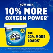 OxiClean Versatile Stain Remover Powder for Around the Home and Laundry , 5 lb