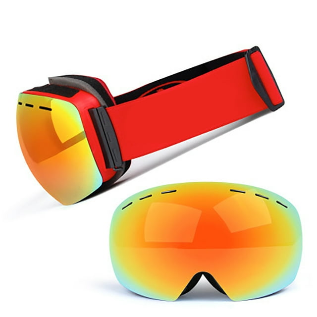 Bangcool Ski Goggles Creative Dual-layers Lens Snow Goggles Outdoor Goggles for Adults