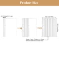 thumbnail image 4 of PWTOOL 60"x80" PVC Sliding Door Accordion Folding Door with Handle, Lock, Installation Hardware Kit, 4 of 7