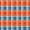 Orange Blue Black, variant on Manfei Vintage Plaid 7-Piece Twin Bedding,Retro Grid Bedding Comforter Set,Brown White,Light Gray Reversible