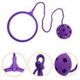 thumbnail image 3 of MasteelfCA Jump Swinging Ball Children Skip Ball Children Ankle Ball Children Game Toy, 3 of 8