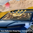 thumbnail image 3 of Yuyamidu Driving Dog Sunshade for Car Windshield Lightweight Car Shade Front Windshield for Car SUV Truck Van Fashion Car Sun Shade UV Sun and Heat Reflector, 3 of 7