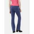 thumbnail image 2 of No Boundaries Mid Rise Bootcut Jeans, 32” Inseam, 1 or 2-Pack, Women’s, 2 of 5