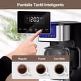 thumbnail image 4 of Sangkee Cafetera,cafetera De Goteo Programable Con Filtro Permanente, Cafetera Electrica De 12 Tazas Con 3 Modos,cafetera Compacta Con Jarra De Vidrio De 1.8l,4h Mantenimiendo El Calor,24h Timer, 4 of 7