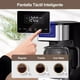thumbnail image 4 of Sangkee Cafetera,cafetera De Goteo Programable Con Filtro Permanente, Cafetera Electrica De 12 Tazas Con 3 Modos,cafetera Compacta Con Jarra De Vidrio De 1.8l,4h Mantenimiendo El Calor,24h Timer, 4 of 7