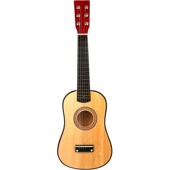 23 Inch Acoustic Guitar Wooden Beginner Guitar Music Instruments for Kids Girls