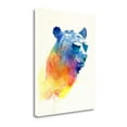 thumbnail image 2 of Tangletown Fine Art 'Sunny Bear' Graphic Art Print on Wrapped Canvas, 2 of 2