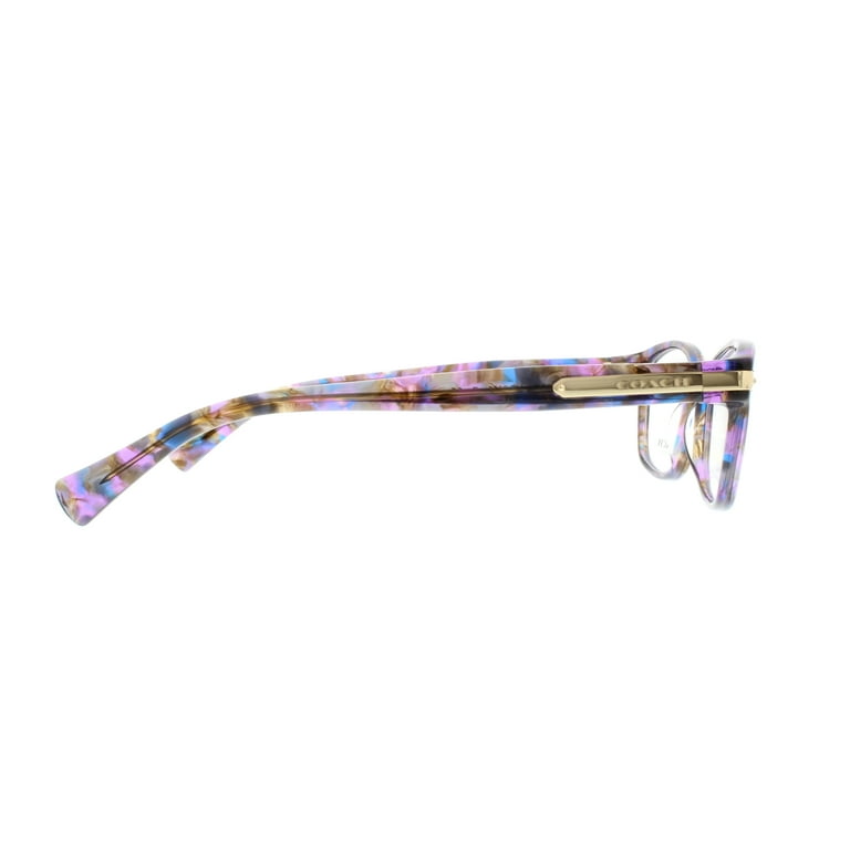 Coach confetti purple glasses sales