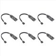 thumbnail image 1 of 6X Hub USB Divisor USB USB2.0 de 9 Pines A Adaptador de Concentrador Doble de 9 Pines Placa Base Vertical Conector USB de 9 Pines Cable de Extensión 1 A 2, 1 of 7