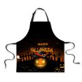 thumbnail image 3 of Delantal de Halloween delantal de halloween sin mangas impermeable babero unisex delantal feliz halloween b Fanmusic Delantal de Halloween, 3 of 6