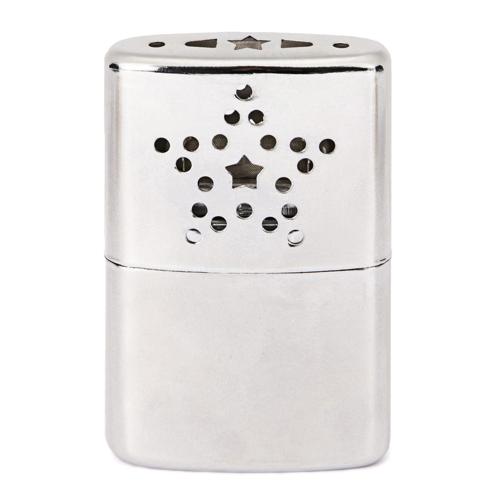 Portable Metal Hand Warmer with Pouch for Outdoor Activities