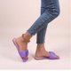 thumbnail image 1 of Sandalias de cuero Mujer Zapatillas con punta abierta Sandalias unidireccionales Wmkox8yii hj789, 1 of 6