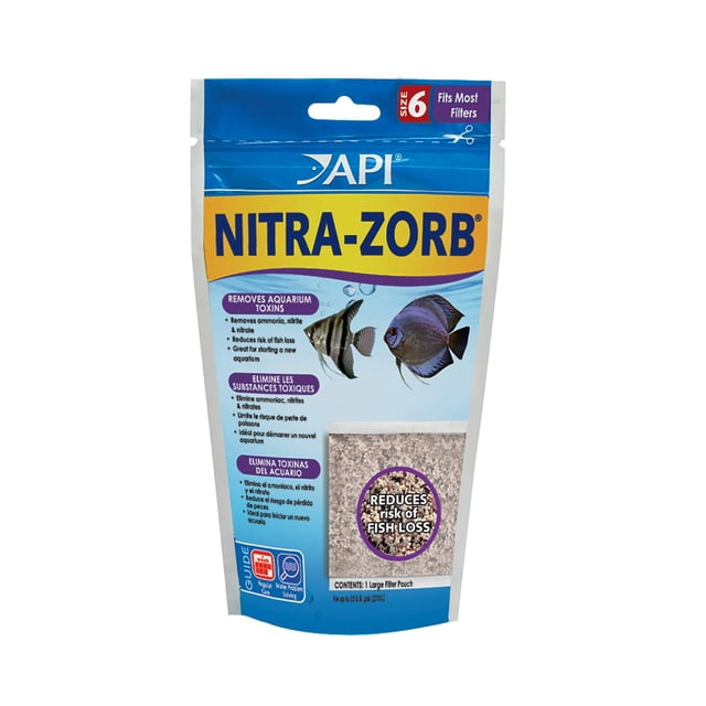 Bolsa de filtración con filtro para acuarios API NITRA-ZORB