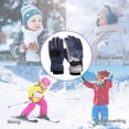 thumbnail image 4 of Women's Thermal Touchscreen Gloves for Running Cycling Driving Black Small, 4 of 6